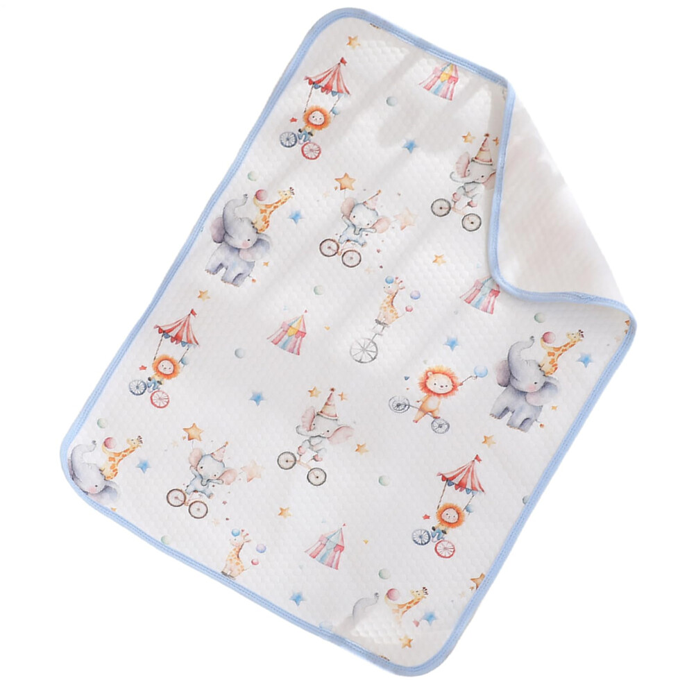 Crib Mattress Pad Toddler Mattress Protector Leak-Proof Bassinet Pee Sheet Bedwetting Solution Potty-Training Travel