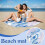 Round Printed Beach Towel Microfiber Shawl Beach Towel Beach Mat 2
