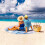 Round Printed Beach Towel Microfiber Shawl Beach Towel Beach Mat 9