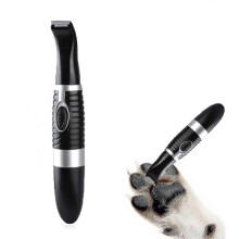 Low Noise Electric Pet Trimmer, Dog Grooming Scissors, Used To Trim The Hair Around The Paws(black)