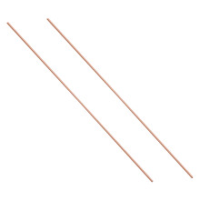 2 koperen buizen 3 mm, voor knutselen