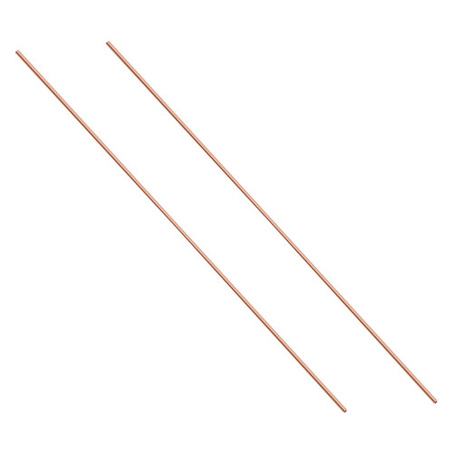 2 koperen buizen 3 mm, voor knutselen