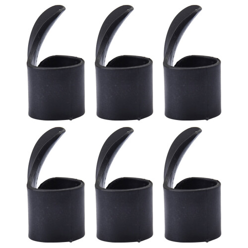 6Pièces Accélérateur ABS Durable Noir Pour Utilisation
