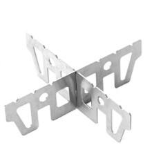 Stainless Steel Alcohol Stove Cross Stand Ultra Light Camping Stove Shelf Accessory