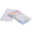 juego de cuaderno con anillas y para control de 4