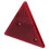 sinal de advertência triangular refletivo e trânsito 10