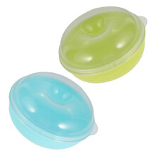 2 stuks opbergdoos voor donuts, magnetronbestendig