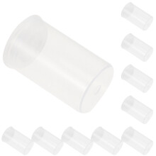 30 plastic blikjes met - opbergdoosjes voor accessoires