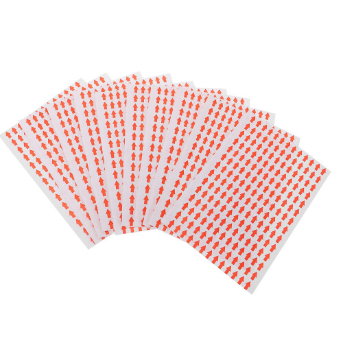 1000 pegatinas de flechas adhesivas para 2