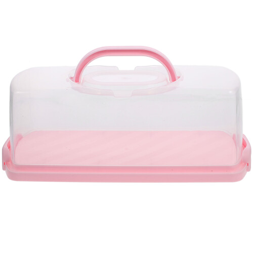 Brotdose luftdicht transparent für Kuchen, Plätzchen