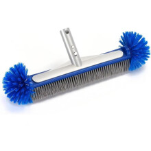 Pool Brush Head Hand Scrub Brush For Algae Cleaning Pool Cleaning Tool For Walls Floors Steps And Corners Universal Fit
