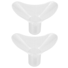 2Stk Handheld Augenspülbecher Tragbarer Augenspülreiniger Augenbecher