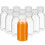 10St Transparente Saft Und Milchflaschen Mit Deckeln 2