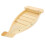 holz sushiplatte bootform snacktablett servierplatte größe l 7