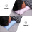 2 unidades almofada facial spa e , lavável, reutilizável, algodão 10