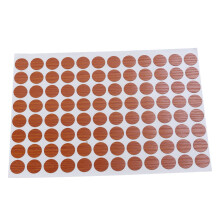 96 capas adesivas impermeáveis 15 mm para furos de