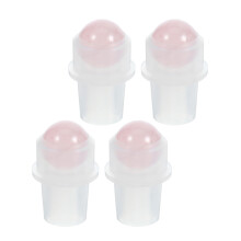 4 esferas aço inoxidável 10 ml para frascos óleo 16 mm rosa
