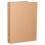 capa para pasta com 6 argolas papel kraft reutilizável a5 9