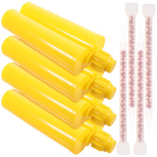 4 conjuntos cartuchos recarregáveis silicone universais