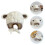 chapéu de inverno para bebê plush ovelhinha 4