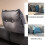 Elegant Grau Gelb Glitzernd Polster Selbermachen Sofa Knöpfe 7