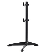 Regulable Height Bicycles Parking Rack Adjustable Heavy Duty Indoor Garage Storage Black Bicycle Maintenance Stand