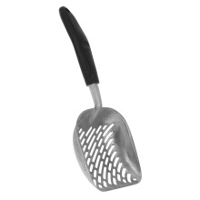 Portable Cat Litter Scoop Flat Head Design Ergonomic Handle Durable Litter Cleaner For Cat Hygiene