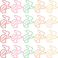 20 Stuks Konijn Paperclips Notitieclips Kantooraccessoires