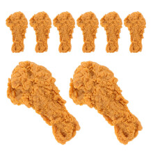 8pcs Artificial Drumstick Food Props for Kitchen Photography