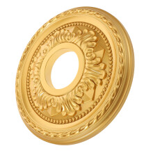 goud traditionele pvc plafondrozet voor ventilator thuis