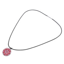 colgante bola con collar para mujer, accesorios golf