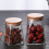 350 Ml Glazen Vierkante Opbergdoos Met 6