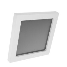 armazenamento madeira vinil com -broches e branca