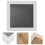 armazenamento madeira vinil com -broches e branca 10