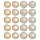 20 stuks diy haarparels decoratief patch legering strass 9