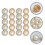 20 stuks diy haarparels decoratief patch legering strass 5