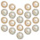 20 stuks diy haarparels decoratief patch legering strass 7