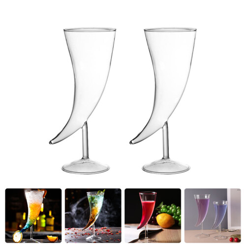 2 unidades de taças de vinho resistentes 1