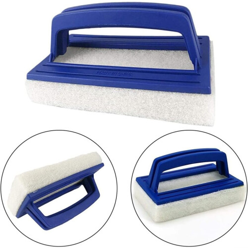 Comprehensive Cleaning Solution Sponge Brush For Pool Doors And Corners Ergonomic Handle Durable Sponge Head 2