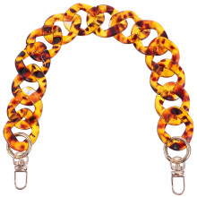 1 stuk tasdecoratie met acryl ketting en praktische schouderriem