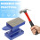 premium de mano, resistente para bricolaje y golpeado 8