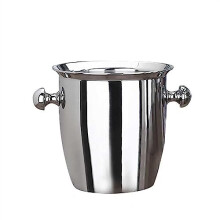 Stainless Steel Ice Bucket 2L/5L Capacity, Thickened Design, Wine And Champagne Cooler, Home Bar Hotel KTV Accessories