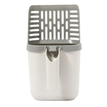 Cats Litter Scoop Holder Integrated Detachable Deep Litter Shovel Kitten Litter Box Cat Supplies Easy to Use