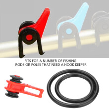 Red Rod Lure Hang Hooks Set, 10 Pack, ABS, Easy To Install
