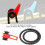Red Rod Lure Hang Hooks Set, 10 Pack, ABS, Easy To Install 1