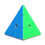 Fluorescent Triangle Puzzle Cube - Classic Speed Twist Toy 9.5cm 9