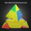 Fluorescent Triangle Puzzle Cube - Classic Speed Twist Toy 9.5cm 6