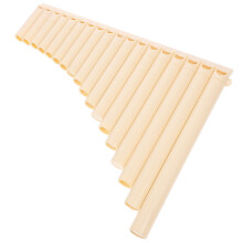 1 Set Tragbare 18-Ton Panflöte Für Anfänger Beige