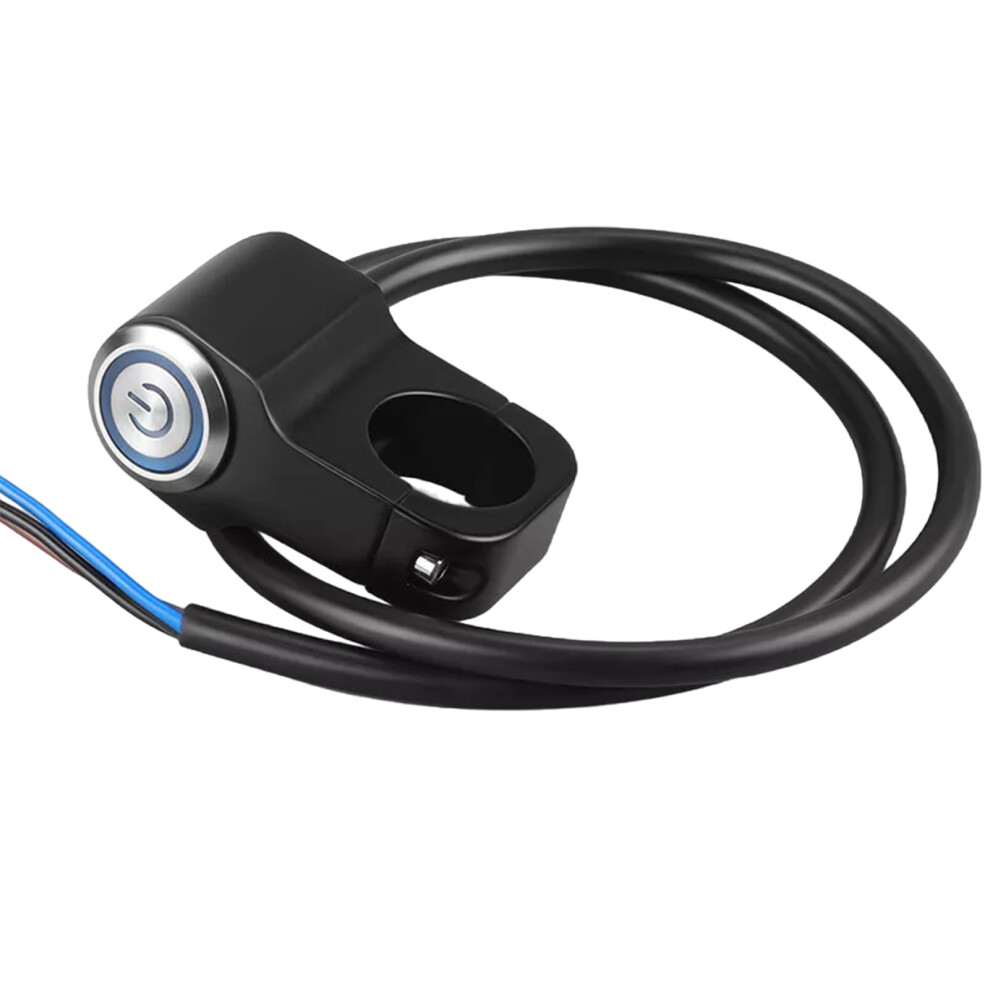 (selfresetting) Aluminum Alloy Handlebar Switch For Motorcycle LED Headlight Suitable-image-OPC-PKQXQX2-NEW