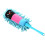 Microfiber Duster Brush Washable Duster Removable Brush Head Comfortable Handle Blue For Window And Kitchen 4